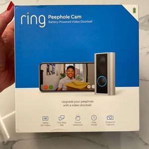 Ring peephole cam. BRAND NEW still in box.